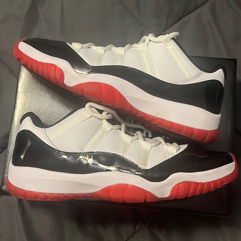 Men’s Air Jordan 11s retro mid, rare shoe.